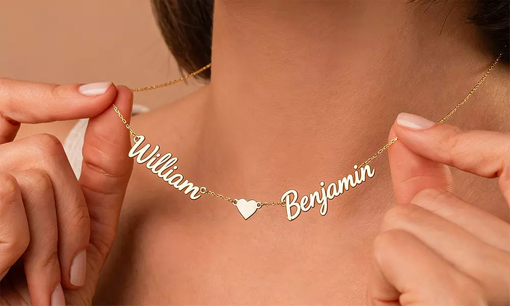 1 ou 2 colliers en acier inoxydable personnalisables