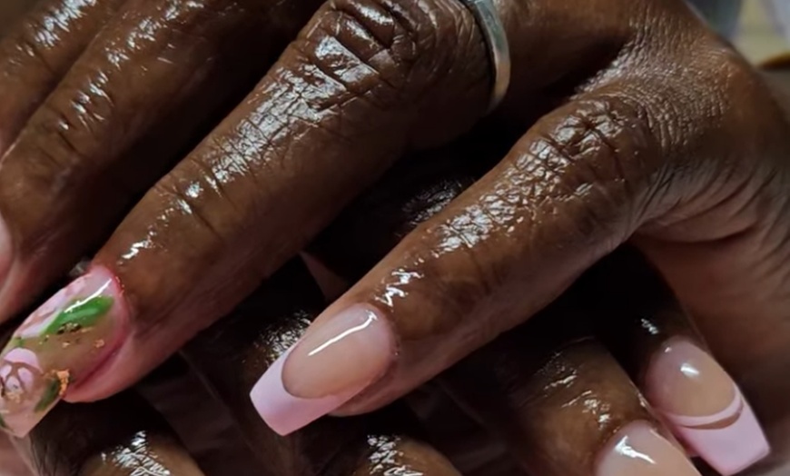 Image 9: Deluxe Manicure and Pedicure with Gel Polish, Sugar Scrub & Paraffin
