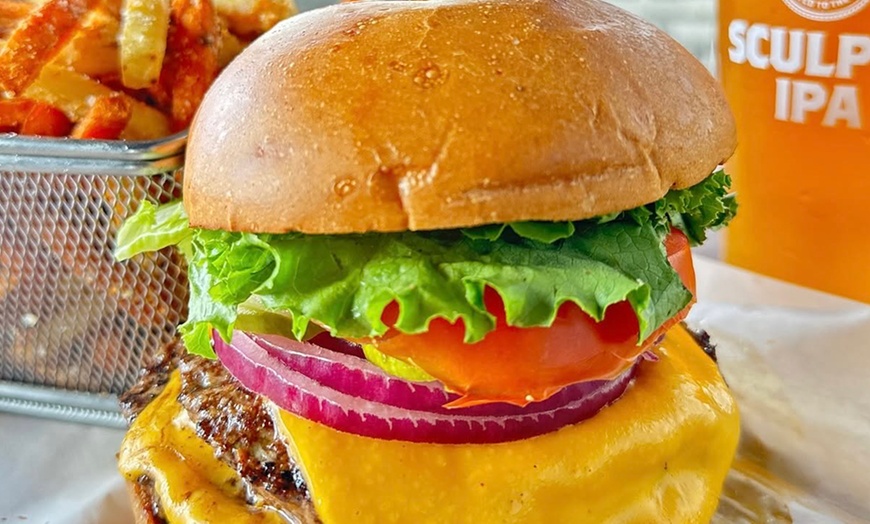 Image 11: Dining Credit for Over 30 Unique Handcrafted Burgers & More