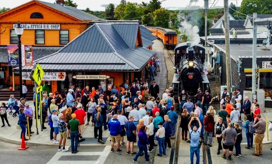 Image 4: Steam Engine Train Ride for Two or Four