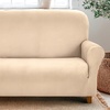 Image 11: Water-Resistant, Elegant Velvet Sofa Cover in Various Sizes