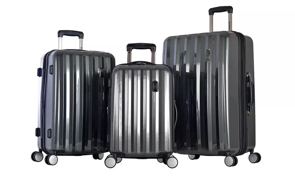 Olympia USA Titan 3-Piece Expandable Spinner Luggage Set - Primary Image