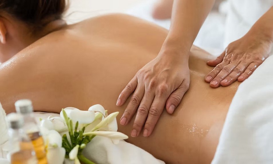Image 1: Relax with 60-Min Swedish, or Deep Tissue w/ Aromatherapy  