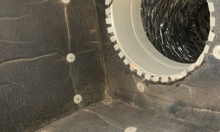 Image 1: Transform with Chimney Sweep, Dryer Vent or Air Duct Cleaning Package