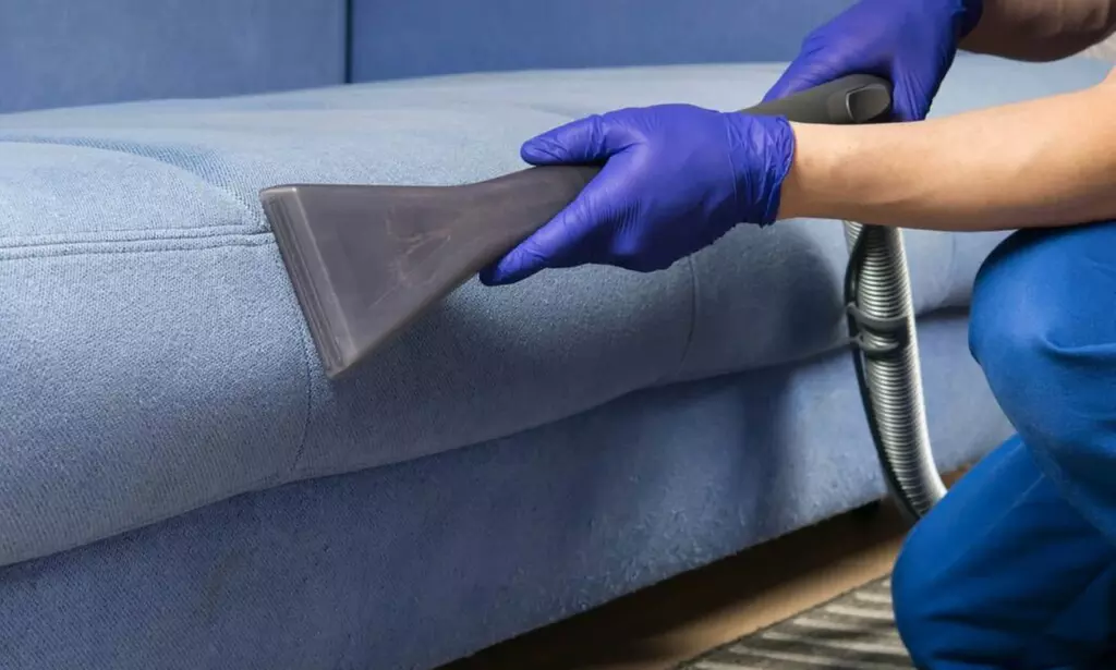 Carpet Cleaning for 3–5 Rooms or Upholstery Cleaning for 1 Sofa