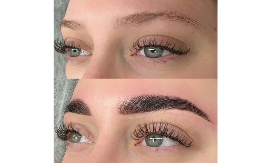 Image 2: Sparkle This Holiday with Brow Lamination & Optional Tint