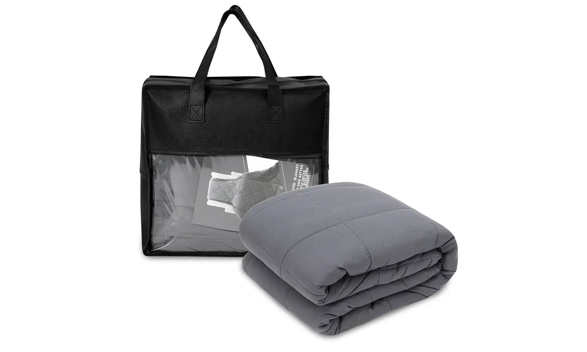 Costway 15/17/20lbs Home Weighted Blanket Crystal Velvet Fabric w/Glass Beads