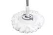 Balai-brosse avec seau rotatif à 360° avec essoreuse, manche télescopique, microfibre lavable - Second Medium