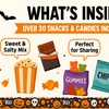 Image 2: Fall Halloween Gift Box - Trick or Treat Candy & Snack Box 