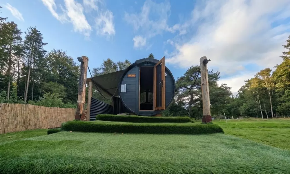 Enjoy Riverside Sauna with Cold Plunge & Complimentary Refreshments