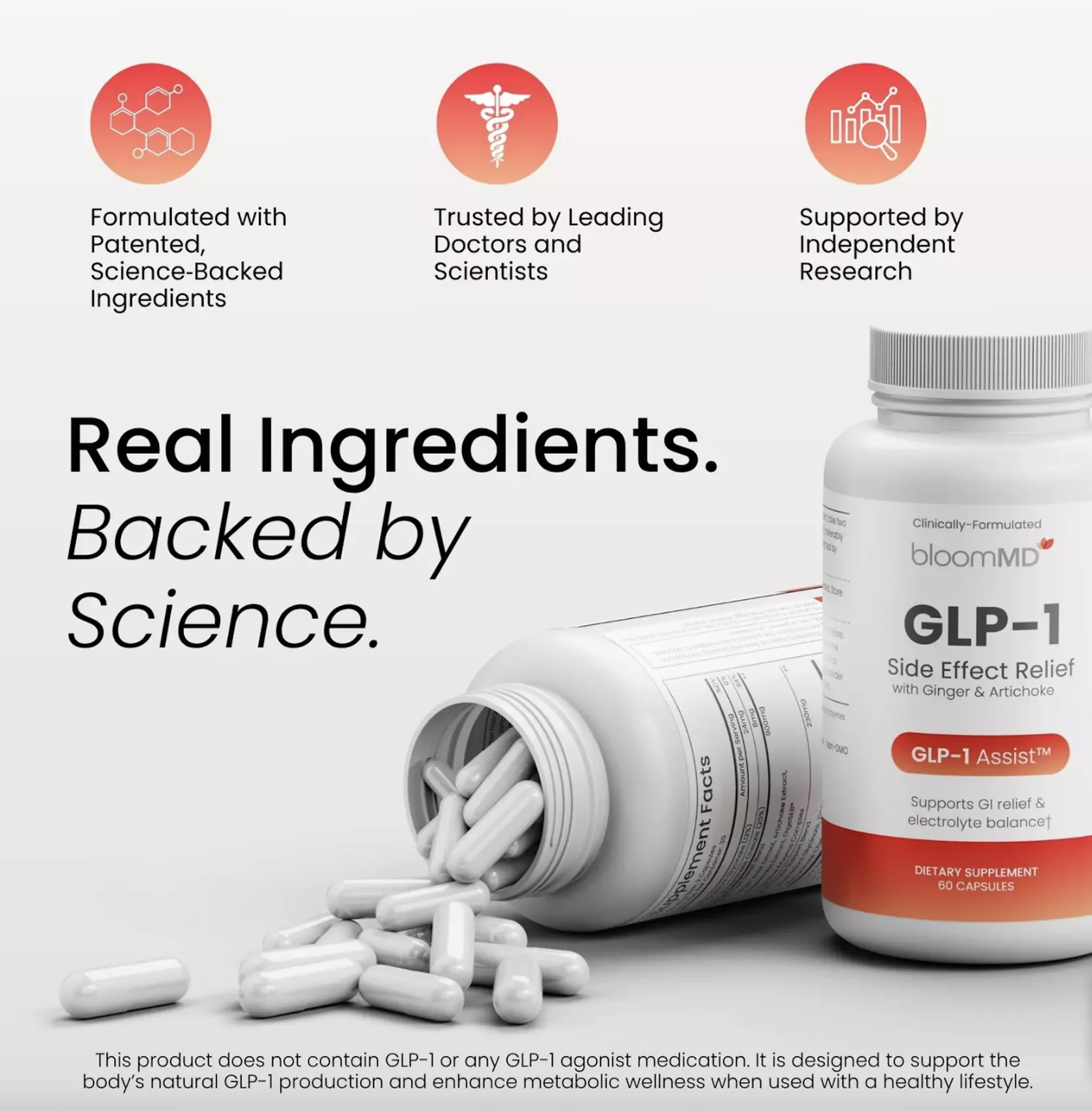 GLP-1 Natural Booster or Side Effect Relief Wellness Package - BloomMD