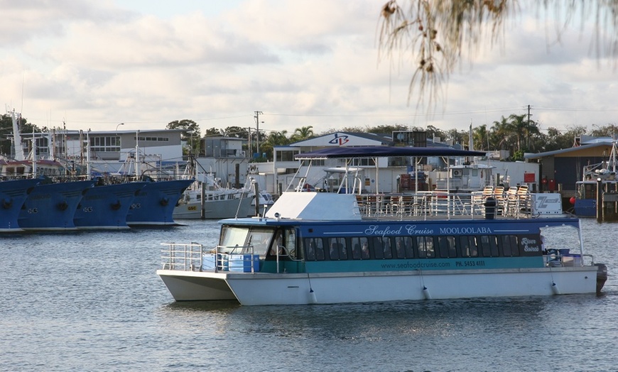 Image 1: Seafood Lunch Cruise at Seafood Cruise Mooloolaba Floating Restaurant