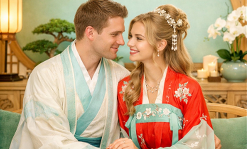 Image 2: Deep Tissue or Swedish Couples Massage with Hot Stones and Essential 