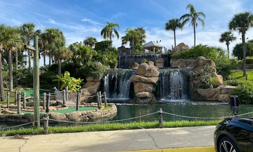 Image 3: Embark on a Tropical Journey with One or Two Rounds of Mini-Golf
