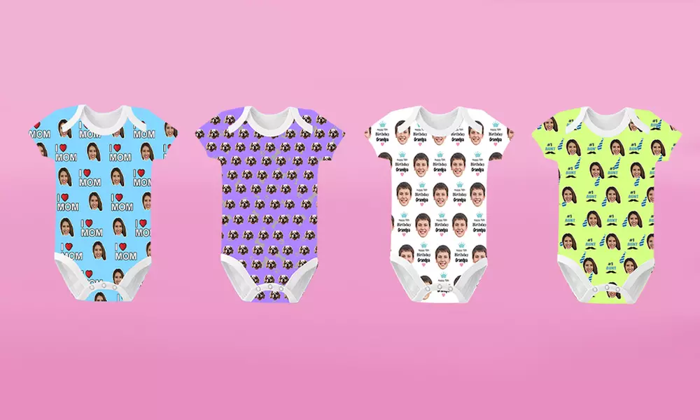One or Two Custom Baby Jumpsuits from Justyling