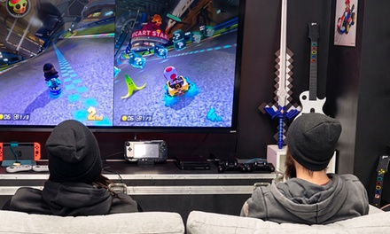 4 hours Marathon Video Game Pass - For 1 Player - Super Smash Cafe - Calgary
