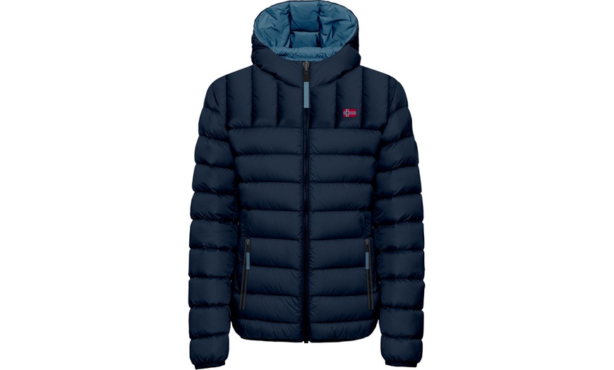 Image 4: Chaqueta ligera con capucha y cremallera de Norway