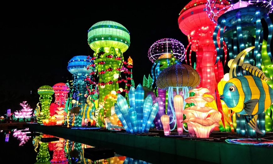 Image 6: Dubai Garden Glow Experience – Entry for 1–4 People