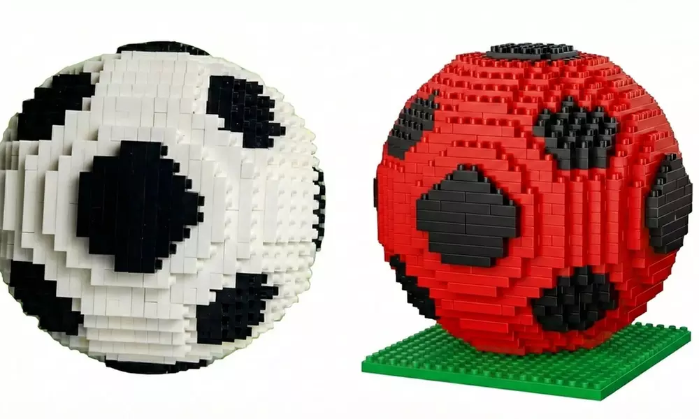 2026 Soccer 3D Building Blocks Puzzle