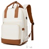 Image 10: KONO wasserabweisender Rucksack mit Laptopfach und USB-Anschluss