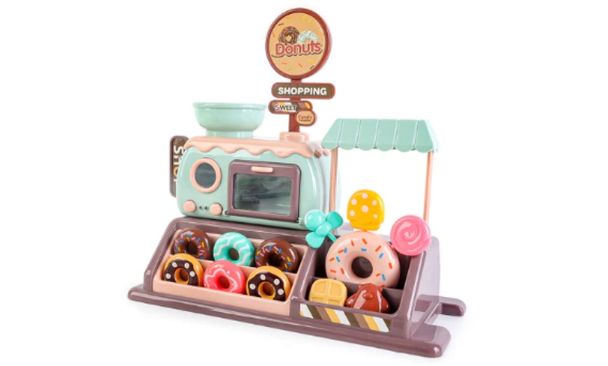 Image 2: Deao Doughnut Shop Role-Play Toy