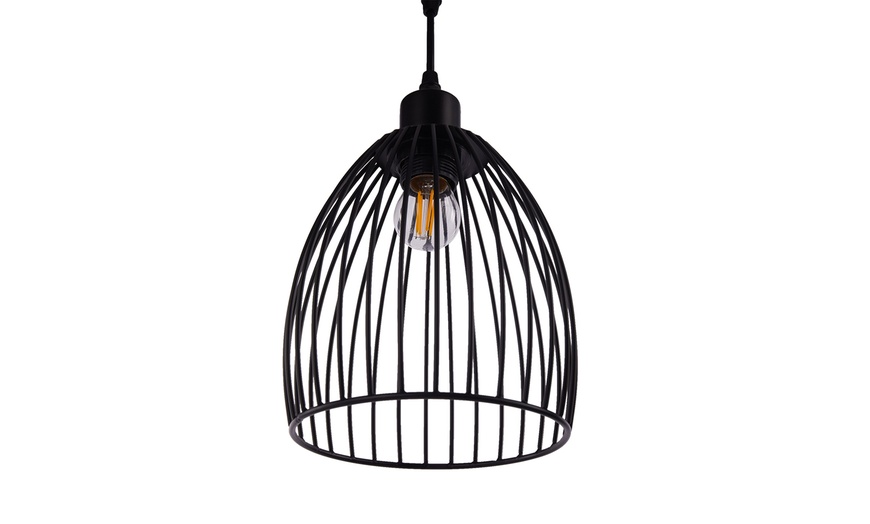 Image 2: Living And Home 3-Head Adjustable Iron Floor Lamp