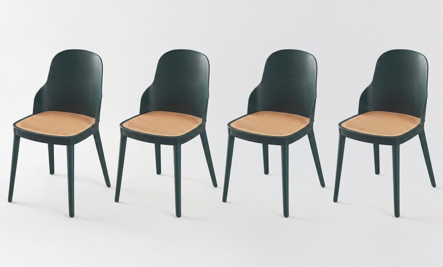 Image 3: Set di 4 sedie da cucina Pina