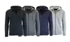 Men's French Terry Lightweight Zip-Up Hoodie (3-Pack)