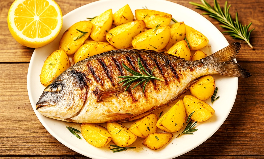Image 1: Mediterranes Fischgericht nach Wahl für 1, 2 oder 4 Personen