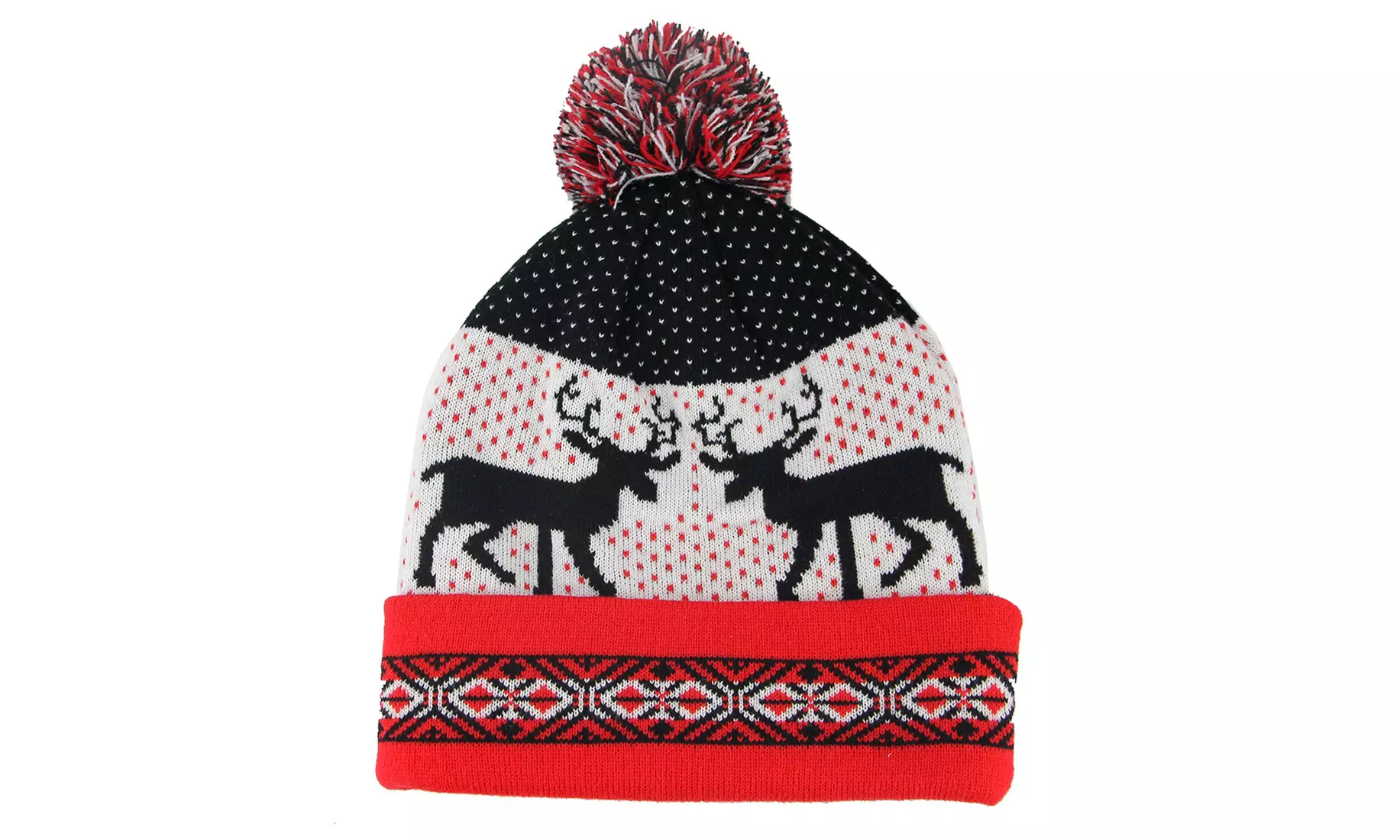 EZGO Colorful 10 LED Light Up Beanie Knit Hat Winter Warm - Primary Image