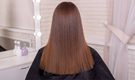 Alisado con tratamiento de queratina en melena corta - Ipanema Hair Extesions