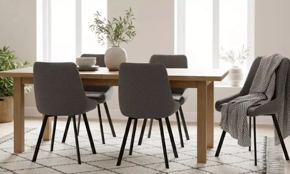 Set di 4 sedie Artemis, design elegante e contemporaneo