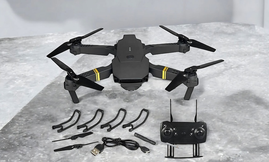 Image 3: Mini-Drone pieghevole con fotocamera 4K Ultra HD 