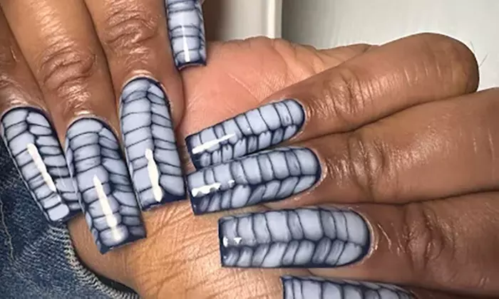 Express Your Style With a Gel or No Polish Manicure Optional Nail Art