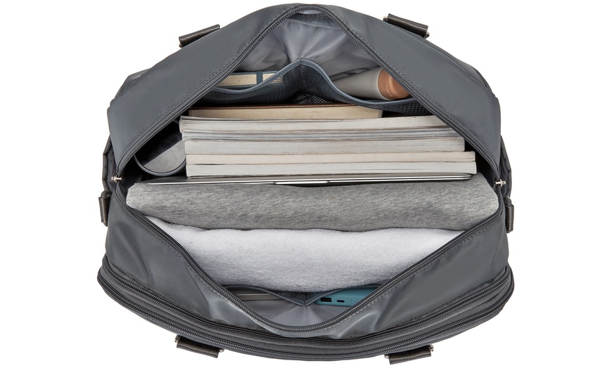 Image 5: KONO 20L Expandable Travel Duffel Bag with Wet-Dry Compartment