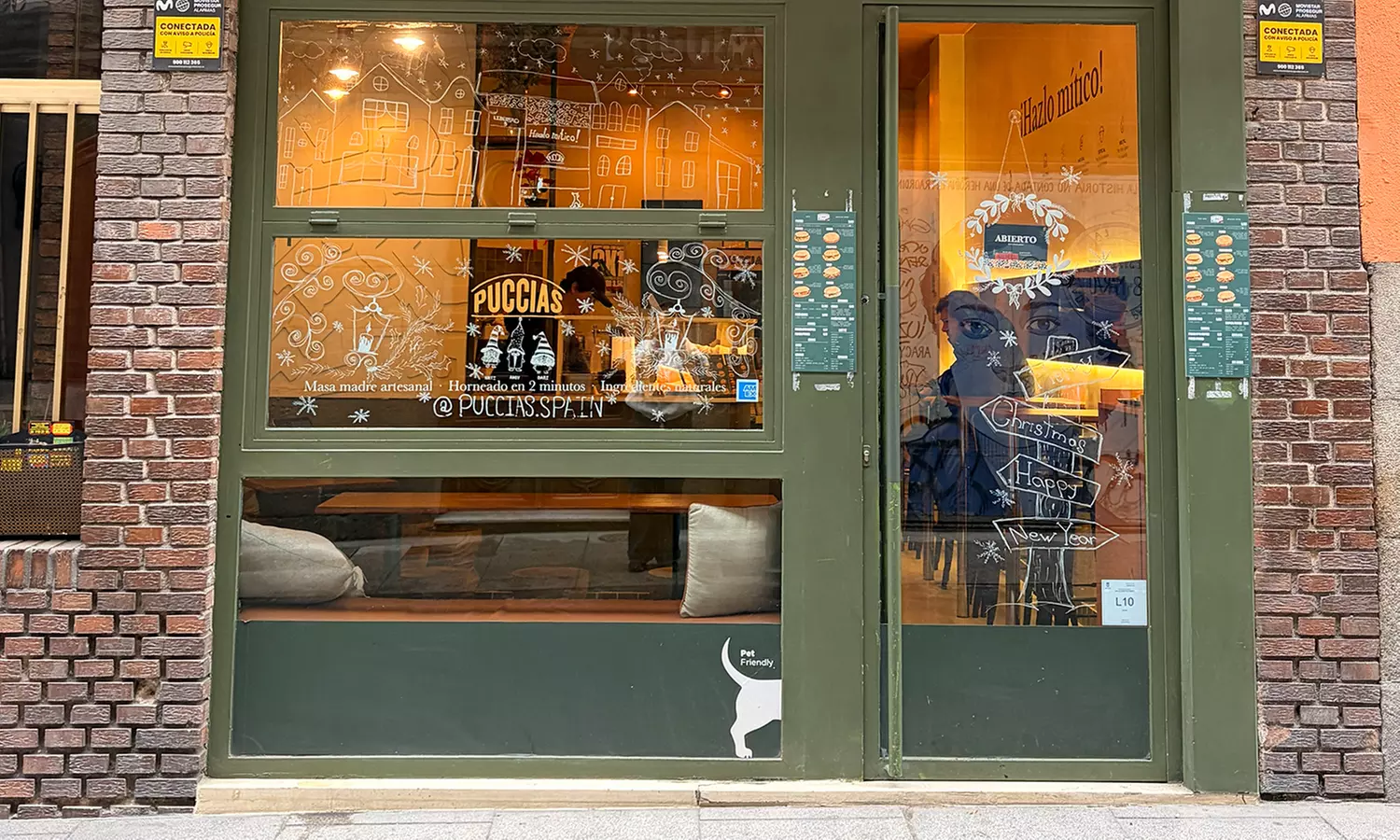 Menú Puccia con bebida para 2 o 4 personas