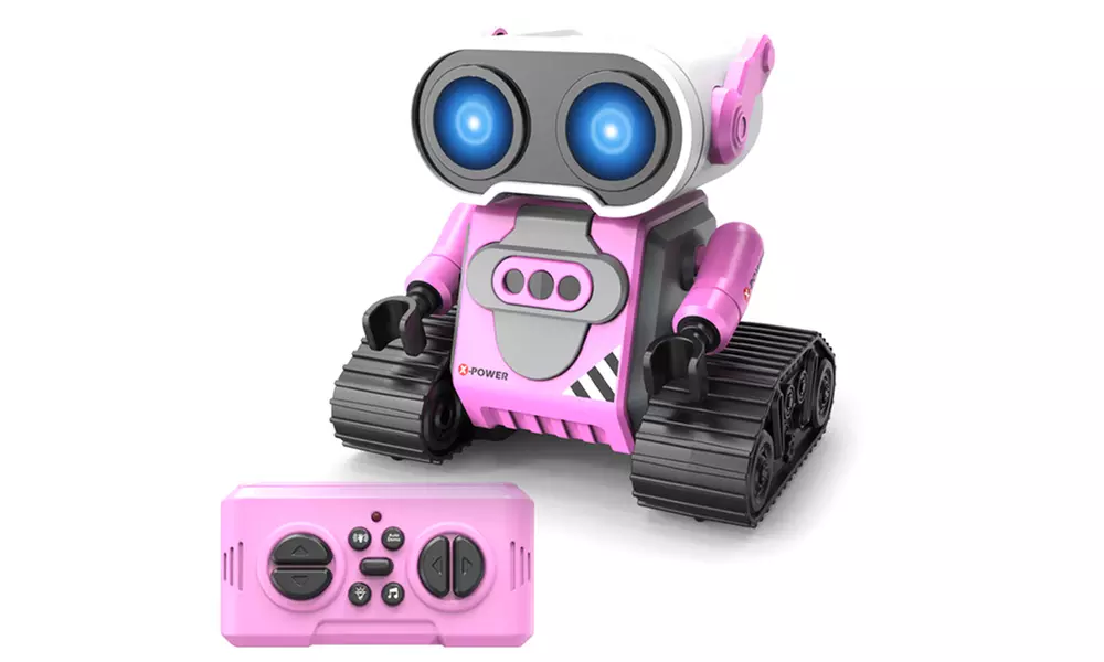 Interactive Gesture Sensing Robot Toys - Remote Control, 7 LED Light Effects, Rechargeable