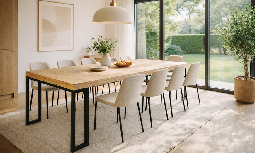 Image 23: Table extensible effet bois, Kocoon