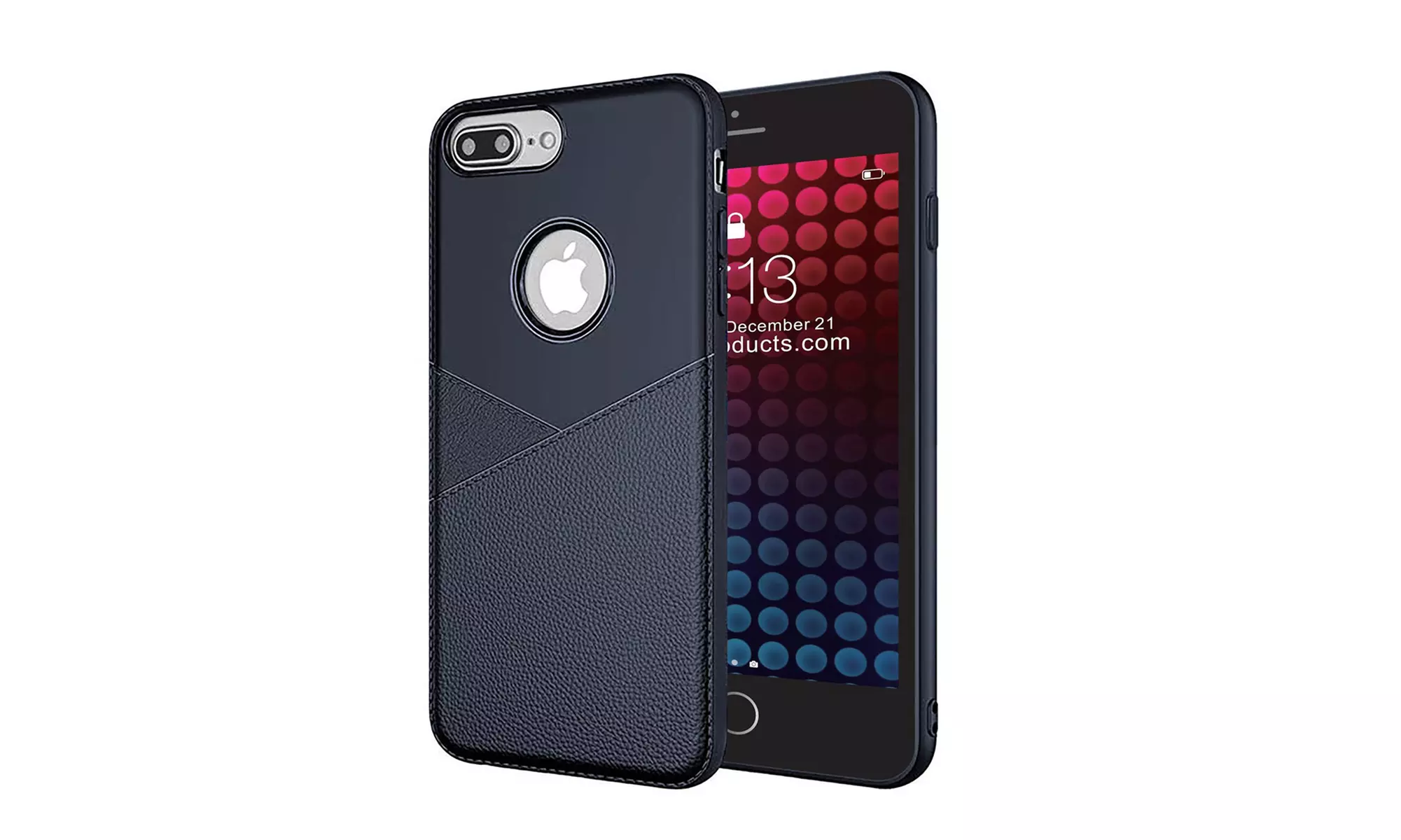 Waloo Silicone Textured Case for iPhone 6/7/8, 6/7/8 Plus, X/XS, XR, & Xs Max