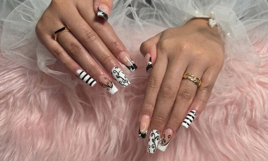 Image 13: 1 Gel Manicure + Gel Pedicure, Soft Gel Nails, Acrylic Nails and More