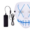 Image 13: Halloween LED Purge Mask Light Up Funny Masks