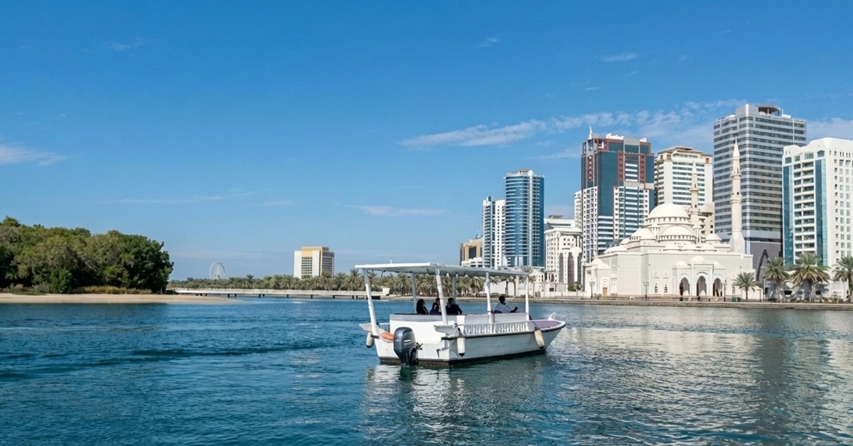 Private Khalid Lagoon Boat Tours With 15 Or 30 Min Options Private Khalid Lagoon Boat Tours With 15 Or 30 Min Options