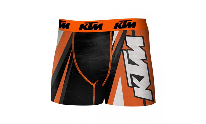 Image 5: Pack 4 boxers KTM microfibre 