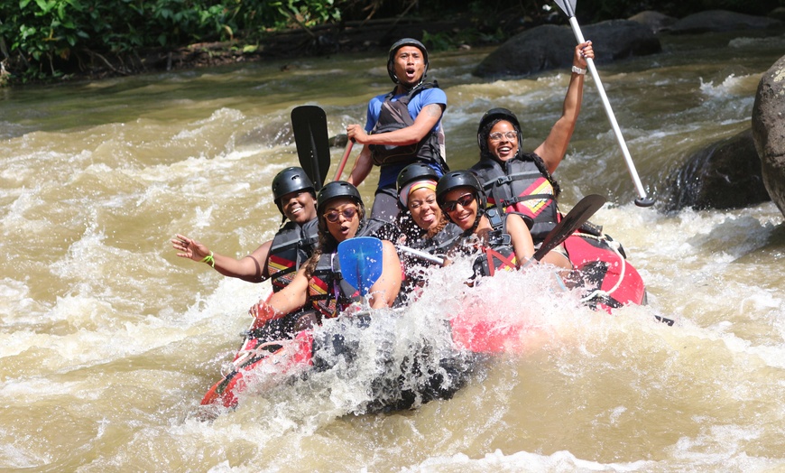 Image 8: Bali: Whitewater Rafting with Gourmet Buffet Lunch for up to 4