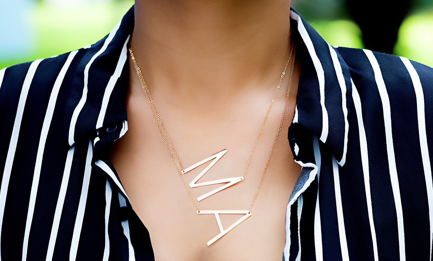 Up to 70% Off Initial Statement Necklaces from MonogramHub