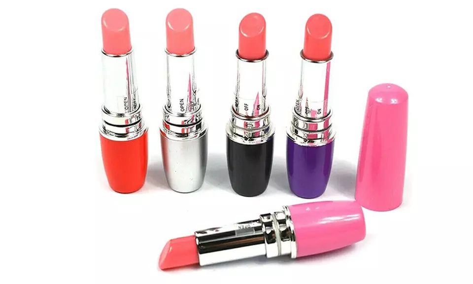 Uno o dos vibradores para estimular el punto G con forma de pintalabios - Primary Image