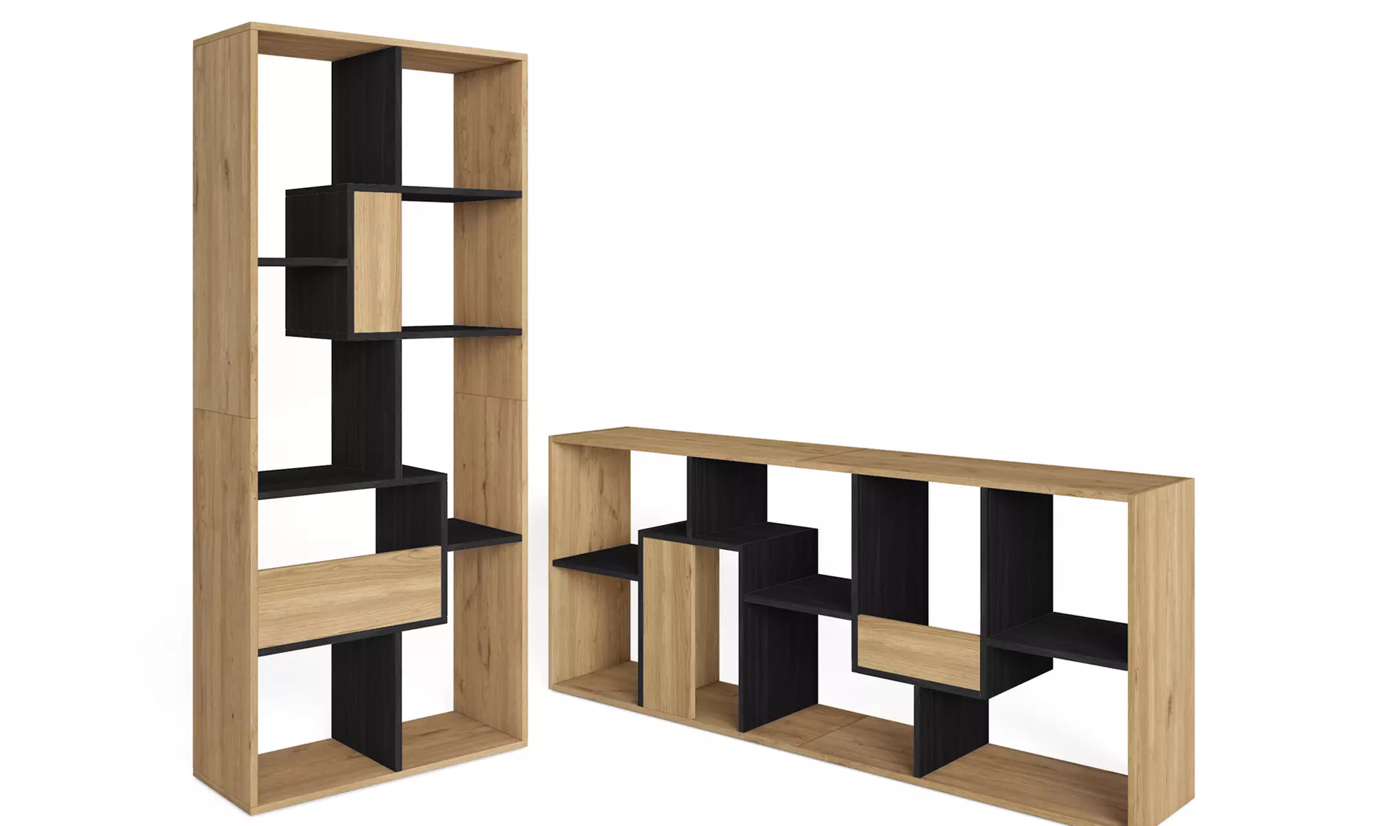 Estantería librería multiposición de diseño