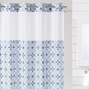 Image 24: Clearance Hookless Quick-Fit Shower Curtain