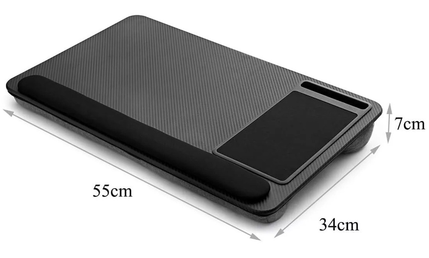 Image 4: Portable Laptop Lap Desk Tray