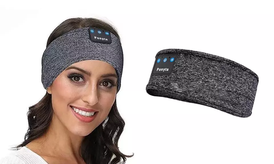 Sleep Headphones Bluetooth Soft Elastic Sleeping Wireless Music Sport Headbands - Second Medium